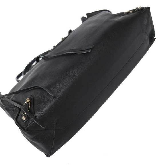 Balenciaga Paper Office Zip Tote Leather Black - Picture 5 of 11